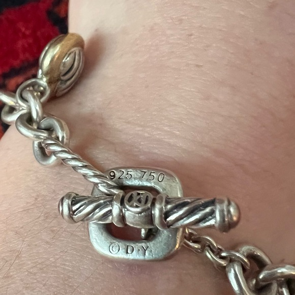 David Yurman Heart Charm Bracelet - Picture 4 of 5